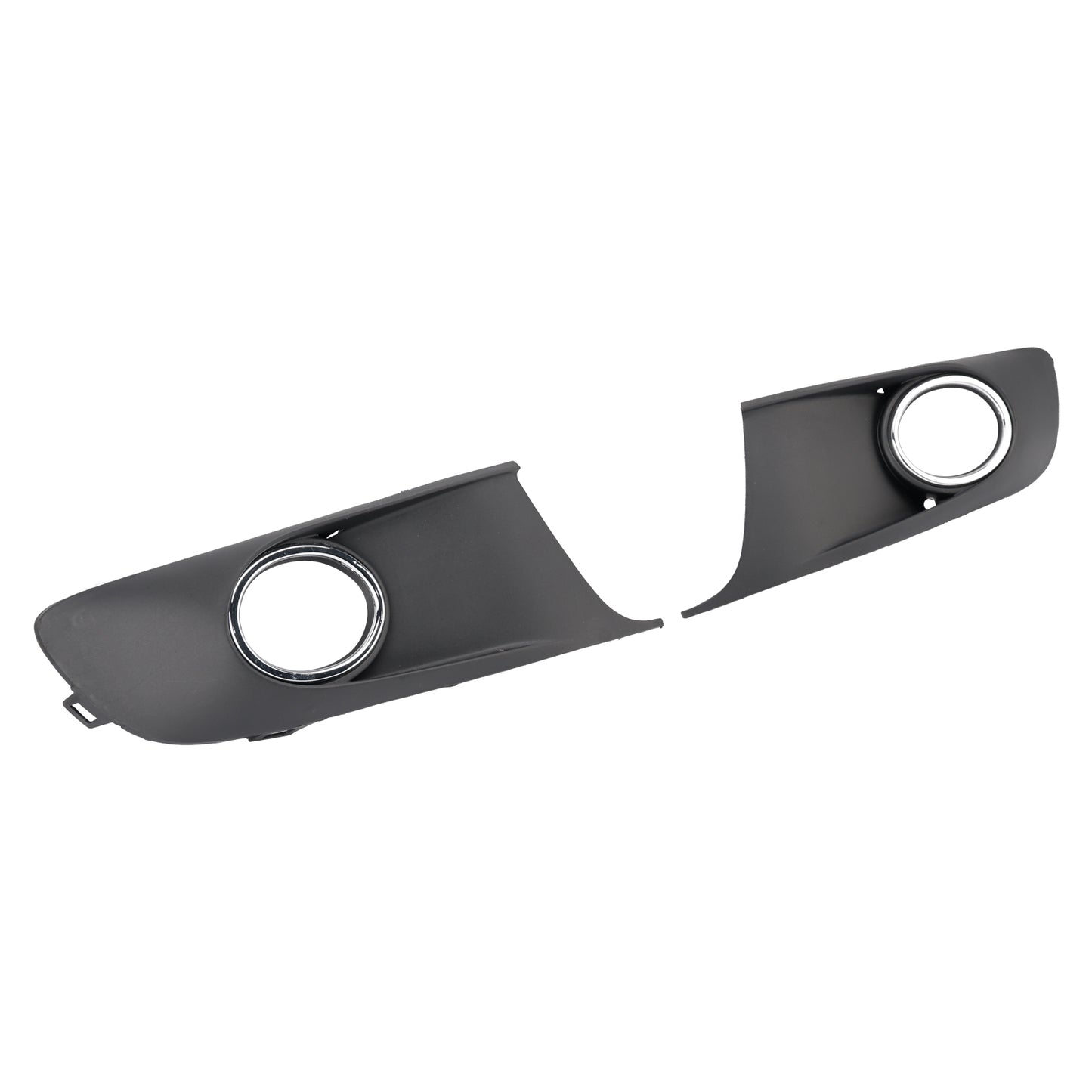 2PCS Bumper Fog Light Lamp Trim Covers Grill Fit VW Caddy Touran 2011-15 Chrome