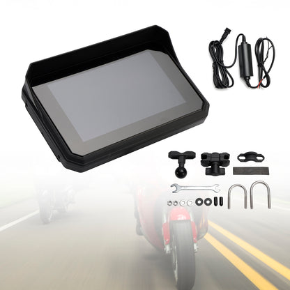 5 inch Universal Recorder DVR Carplay Touch Screen For Scooter Motorcycle
