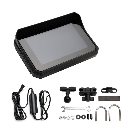 5 inch Universal Recorder DVR Carplay Touch Screen For Scooter Motorcycle