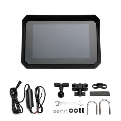 5 inch Universal Recorder DVR Carplay Touch Screen For Scooter Motorcycle