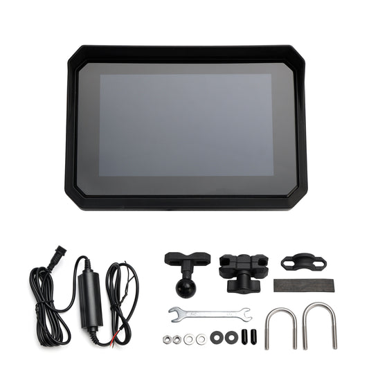 5 inch Universal Recorder DVR Carplay Touch Screen For Scooter Motorcycle