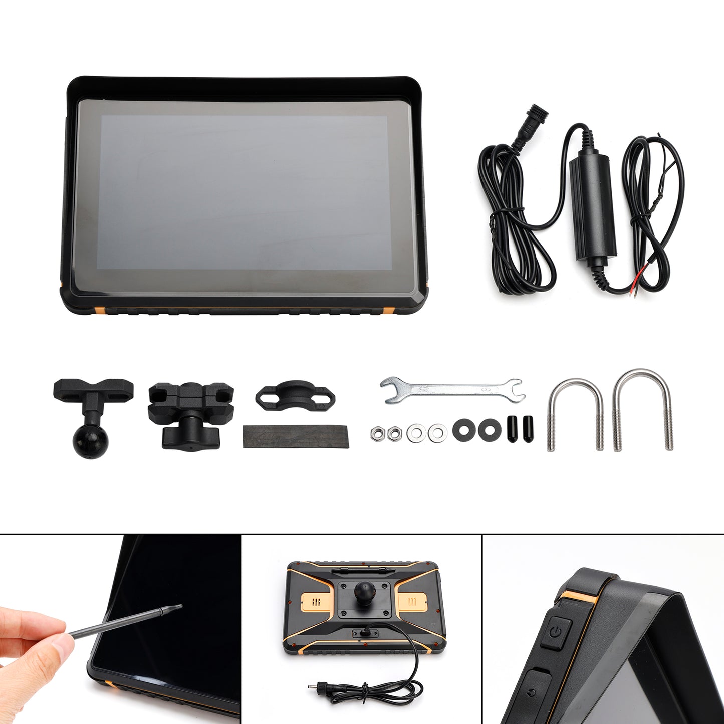7 inch Universal Recorder PND Carplay Touch Screen For Scooter Motorcycle