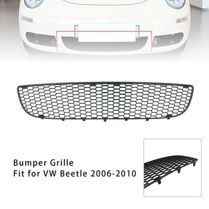 Front Lower Bumper Center Honeycombed Mesh Grille For VW Beetle 2006-2010