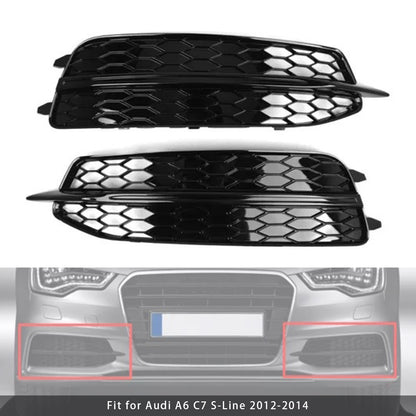 Audi A6 C7 S-Line 2012-2014 Car Front Bumper Fog Light Grill Both Side
