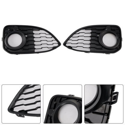 2PCS Fog Light Cover Grille Fit BMW 1 Series F20 F21 LCI M-Sport 2015-2019