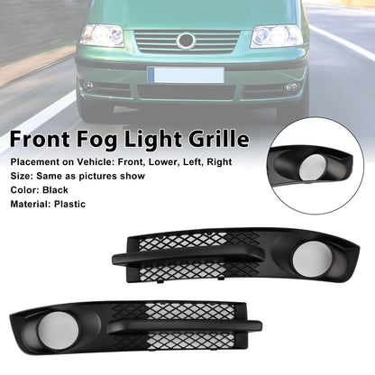 VW Sharan 7M 2000-2010 W/ Foglight Hole Front Bumper Fog Light Grill