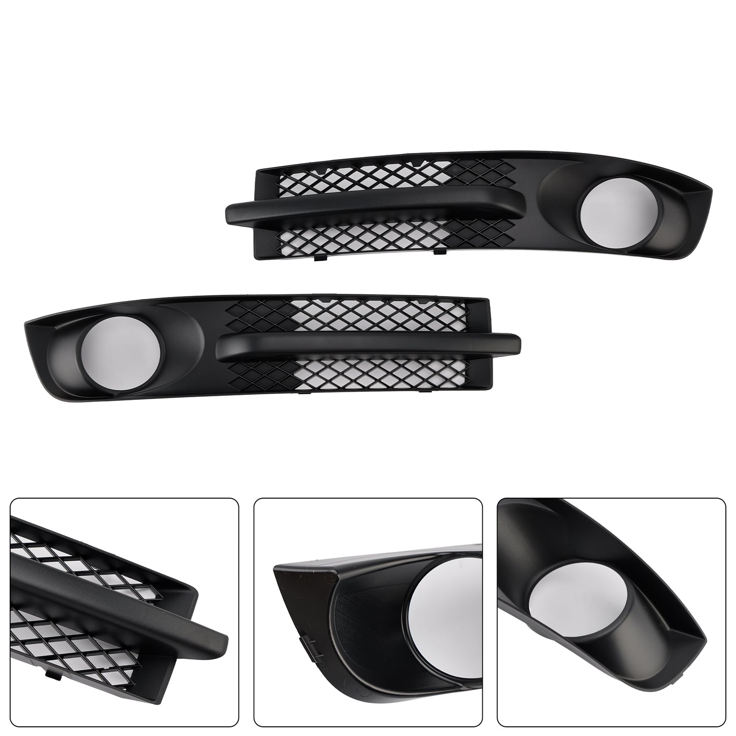 VW Sharan 7M 2000-2010 W/ Foglight Hole Front Bumper Fog Light Grill