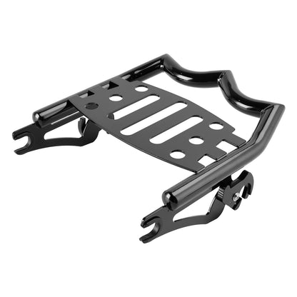 Removable Luggage Rack Carrier Glossy Black Fit For Touring Model 2009-2025