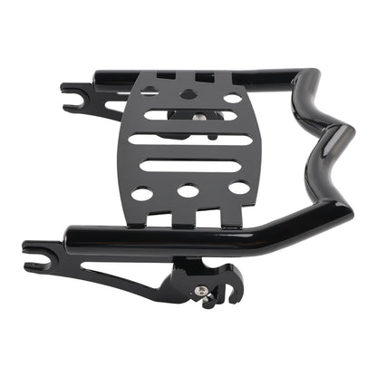 Removable Luggage Rack Carrier Glossy Black Fit For Touring Model 2009-2025