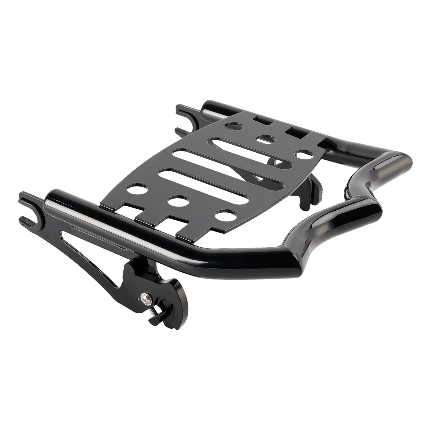 Removable Luggage Rack Carrier Glossy Black Fit For Touring Model 2009-2025