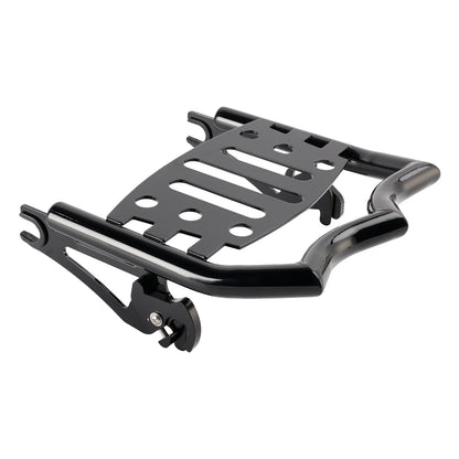 Removable Luggage Rack Carrier Glossy Black Fit For Touring Model 2009-2025