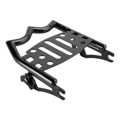 Removable Luggage Rack Carrier Glossy Black Fit For Touring Model 2009-2025