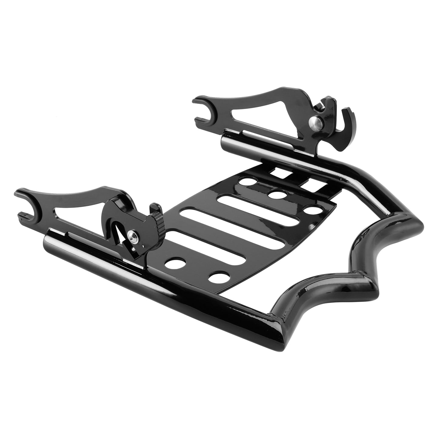 Removable Luggage Rack Carrier Glossy Black Fit For Touring Model 2009-2025