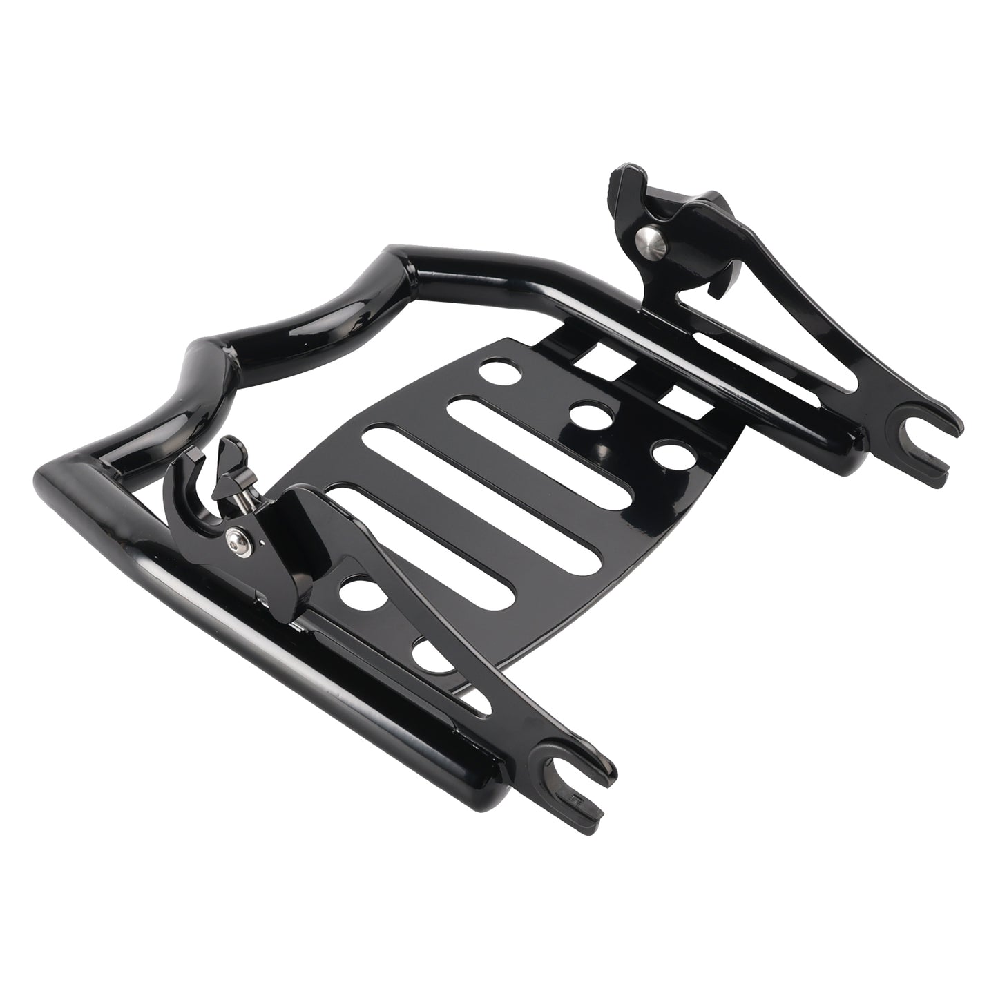 Removable Luggage Rack Carrier Glossy Black Fit For Touring Model 2009-2025