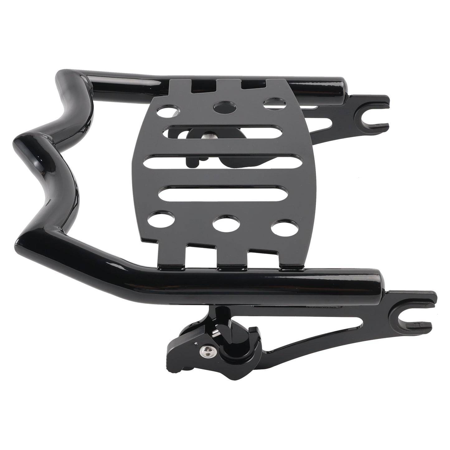 Removable Luggage Rack Carrier Glossy Black Fit For Touring Model 2009-2025
