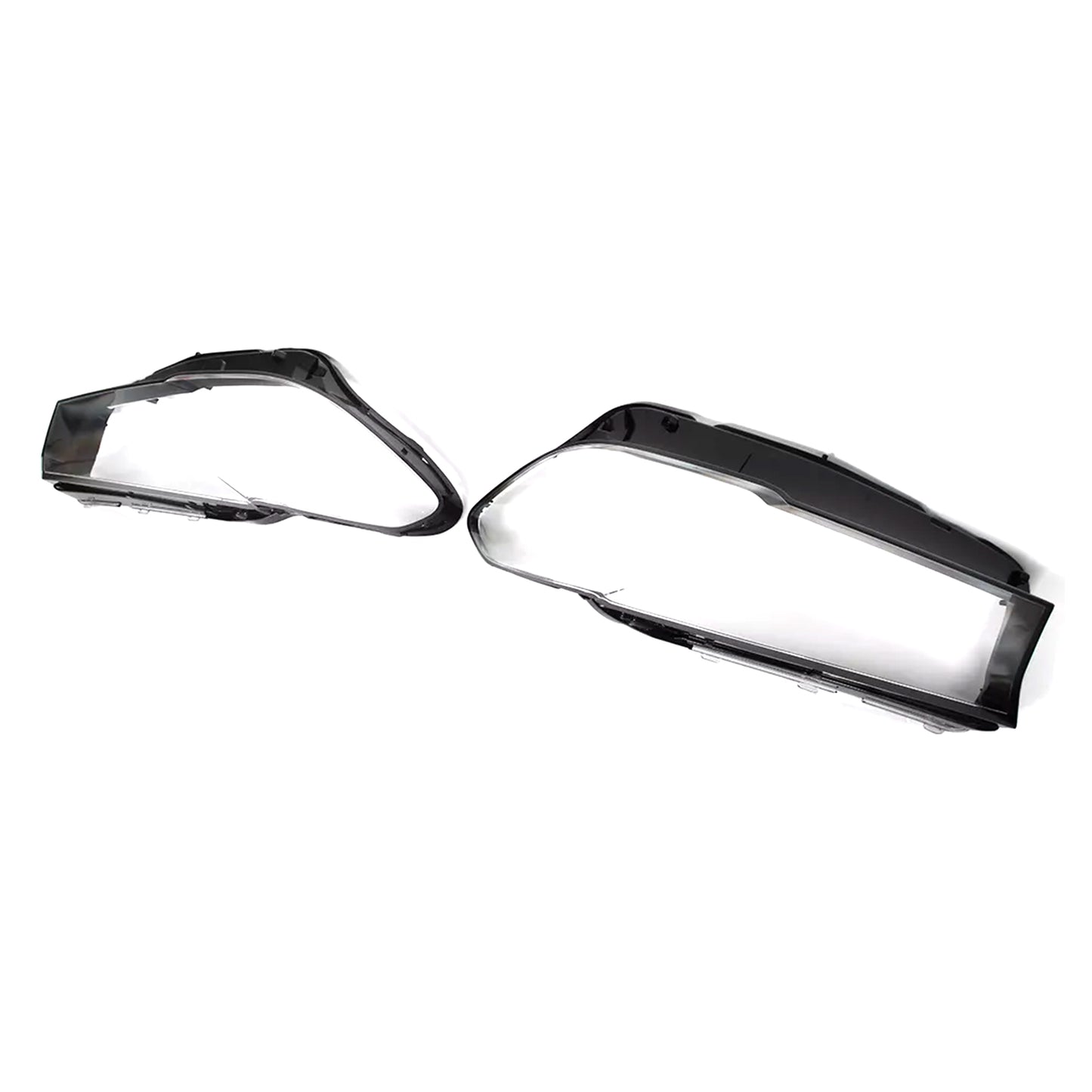 2PCS Headlight Headlamp Lens Cover Shell For BMW 5 SERIES G30 G38 2020-2022