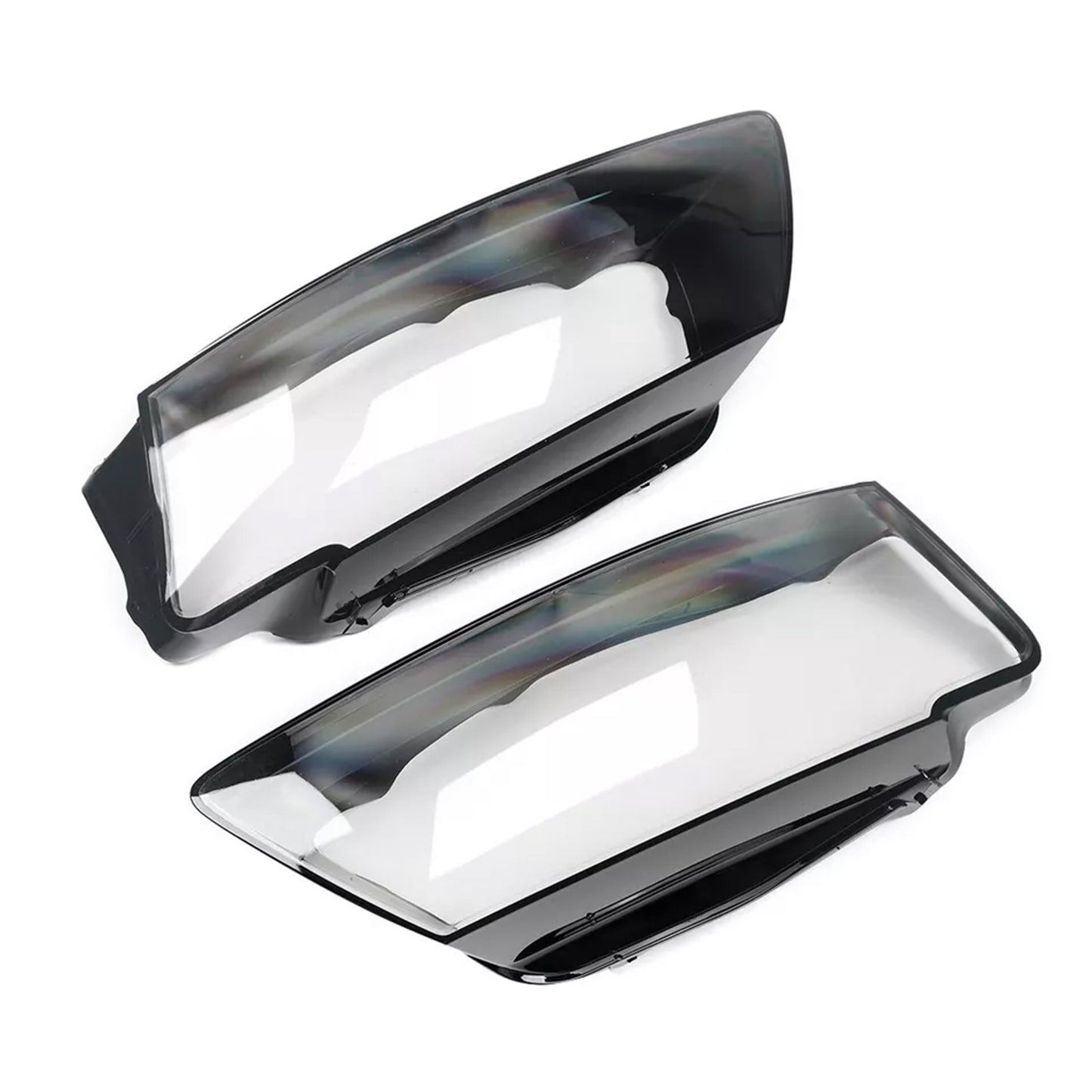 2PCS Headlight Headlamp Lens Cover Shell For Audi A5 S5 RS5 2008-2012