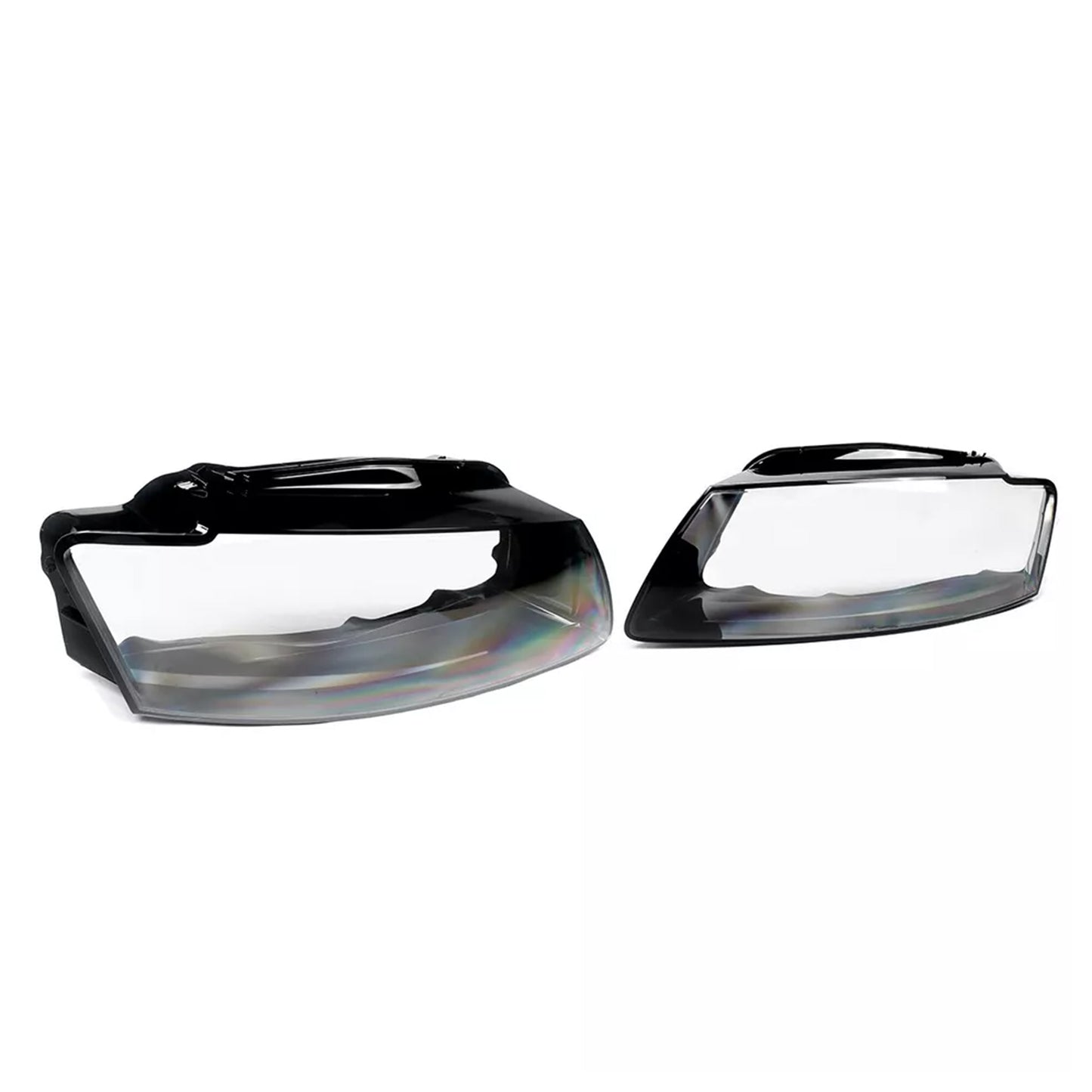 2PCS Headlight Headlamp Lens Cover Shell For Audi A5 S5 RS5 2008-2012