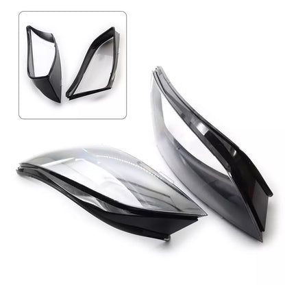 2PCS Headlight Headlamp Lens Cover Shell For AUDI TT 2008-2014