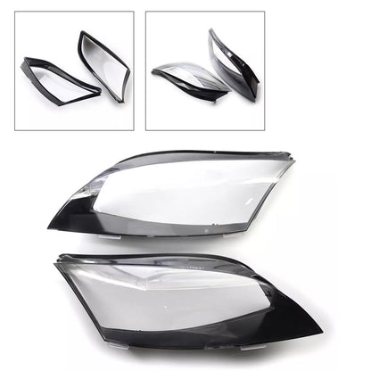2PCS Headlight Headlamp Lens Cover Shell For AUDI TT 2008-2014