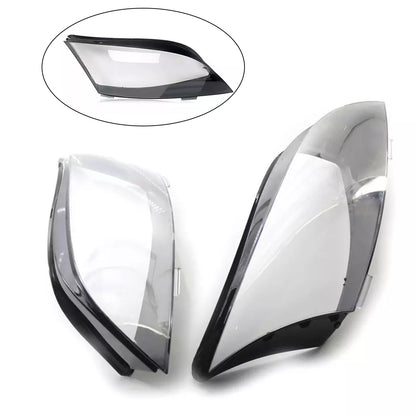2PCS Headlight Headlamp Lens Cover Shell For AUDI TT 2008-2014