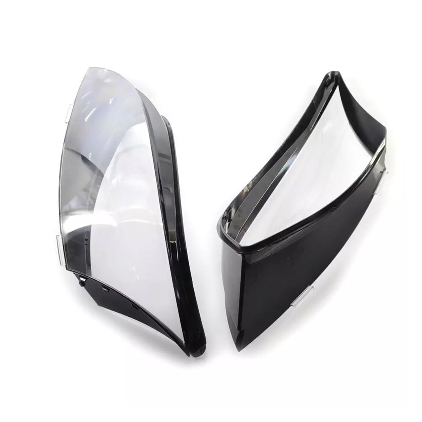 2PCS Headlight Headlamp Lens Cover Shell For AUDI TT 2008-2014