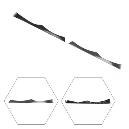 2PCS Upper Headlight Cover Strips For BMW E46 330i 330Xi 325i 325Xi 2002-2005