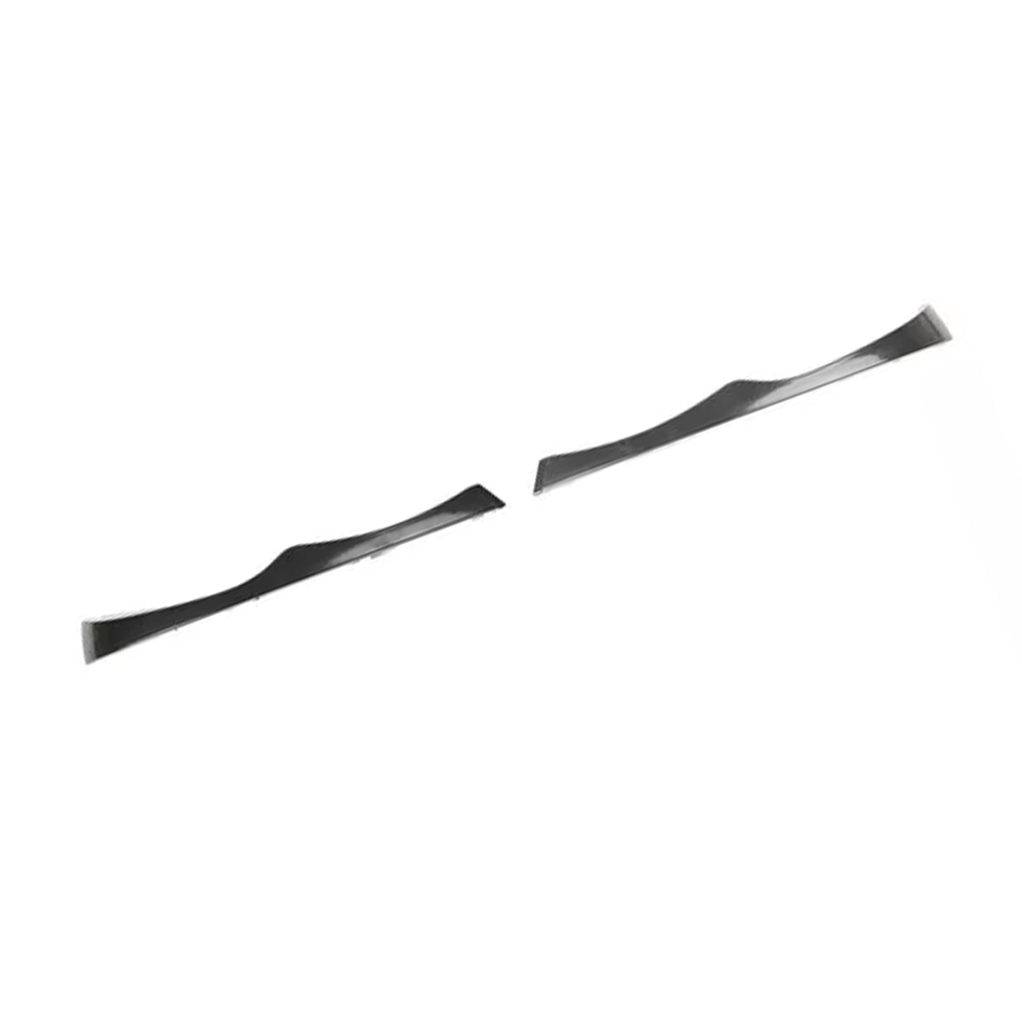 2PCS Upper Headlight Cover Strips For BMW E46 330i 330Xi 325i 325Xi 2002-2005