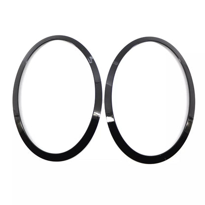 2PCS Gloss Black Headlight Bezel Trim Ring For Mini Cooper F55 F56 F57 2014-2021