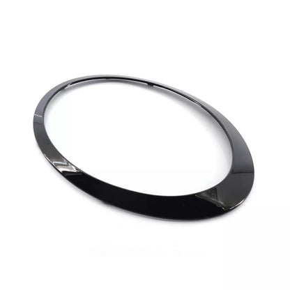 2PCS Gloss Black Headlight Bezel Trim Ring For Mini Cooper F55 F56 F57 2014-2021