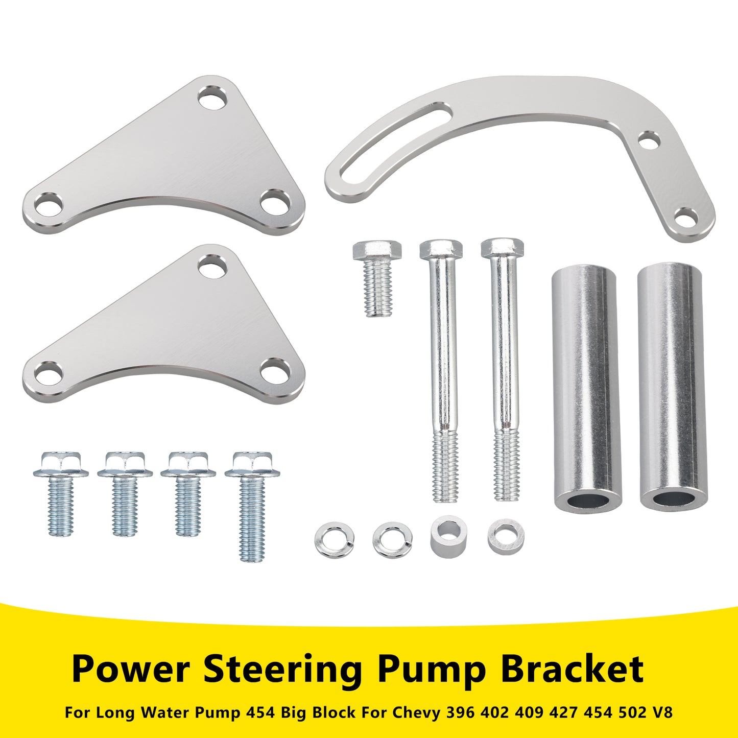 Power Steering Pump Bracket 551497 Fit Long Water Pump Fit Chevy Big Block V8
