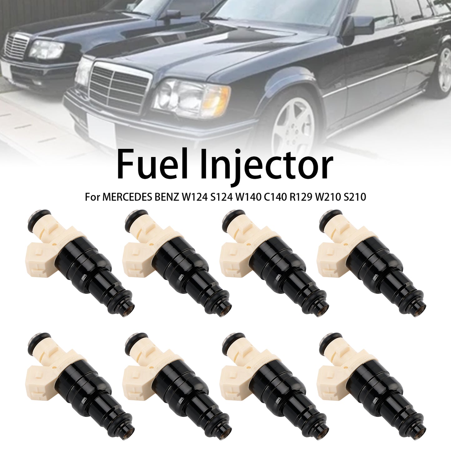 8PCS Fuel Injector 0000788323 Fit MERCEDES W124 W140 W210 R129 A0000786523