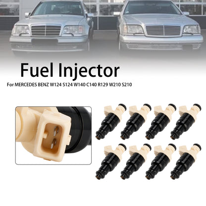 8PCS Fuel Injector 0000788323 Fit MERCEDES W124 W140 W210 R129 A0000786523