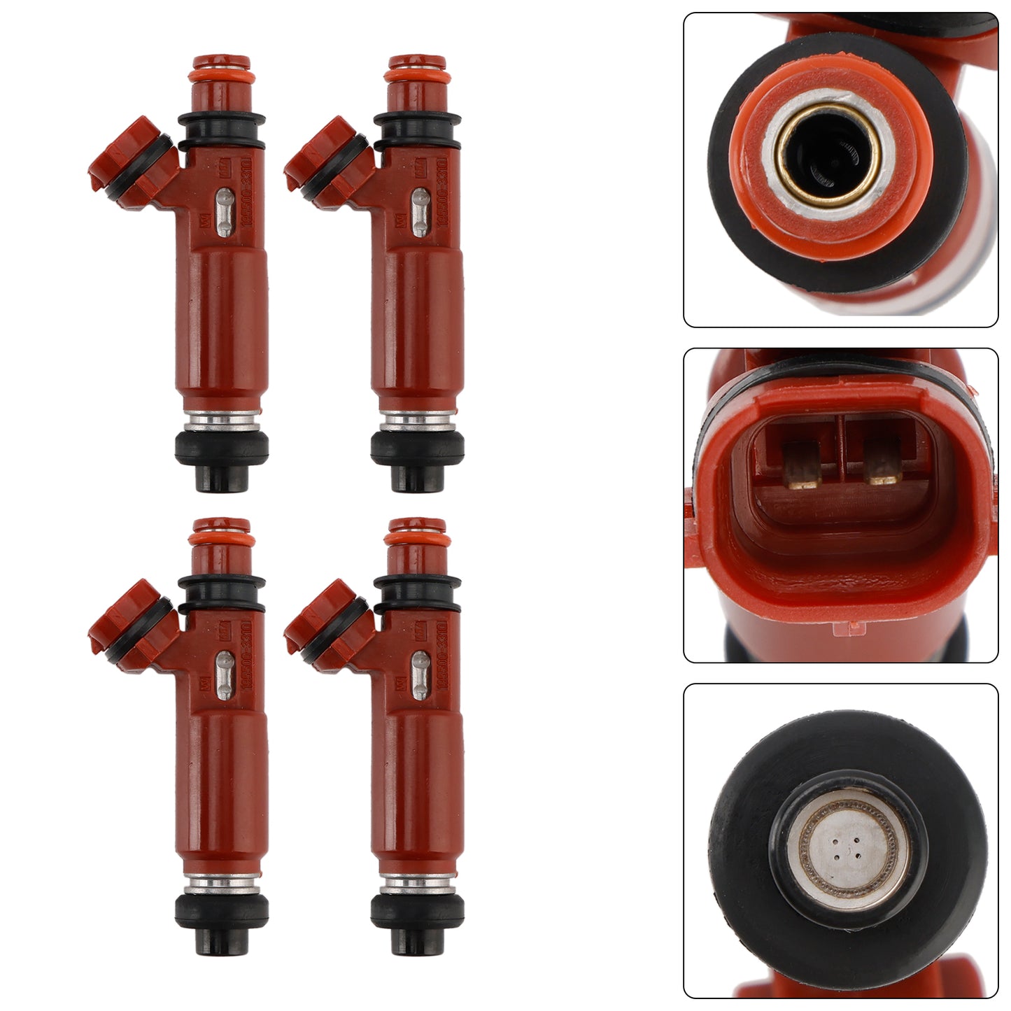 4PCS Fuel Injector 195500-3310 Fit Mazda Miata 1.8L 1999-2001 1955003310
