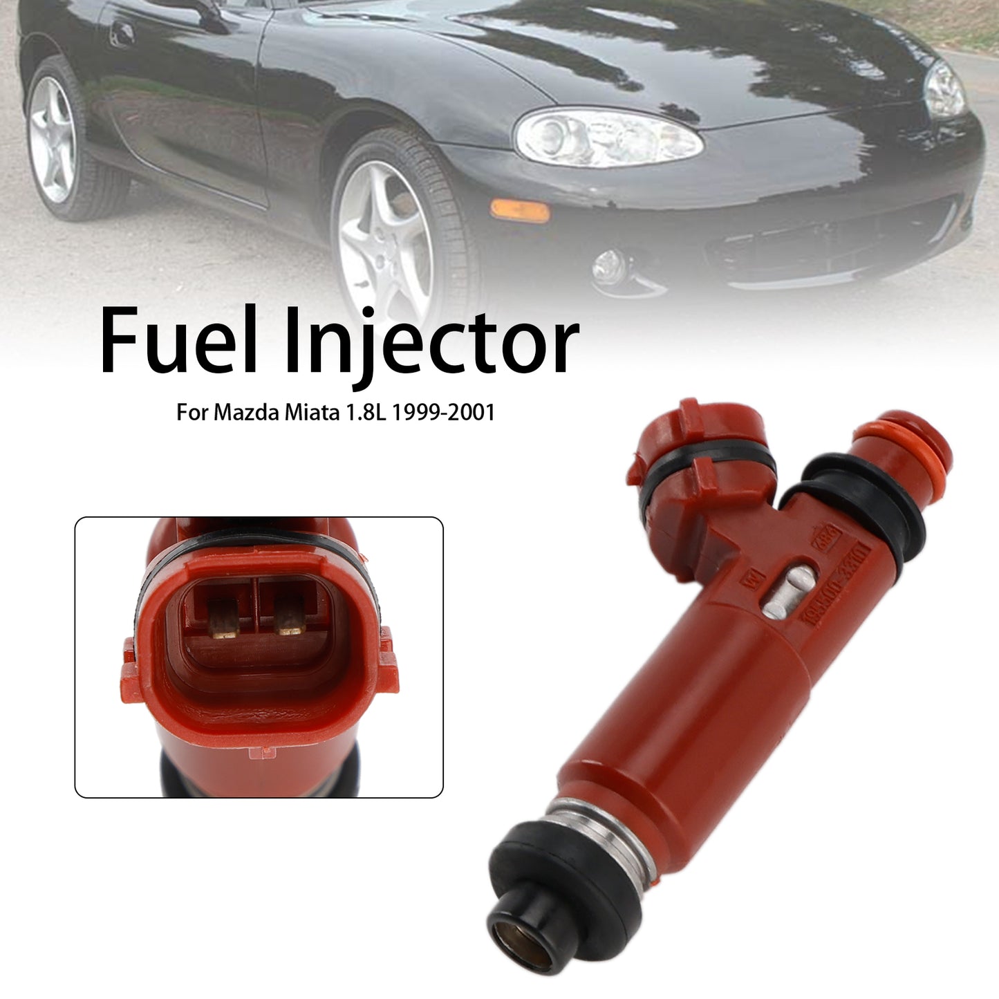 1PCS Fuel Injector 195500-3310 Fit Mazda Miata 1.8L 1999-2001 1955003310