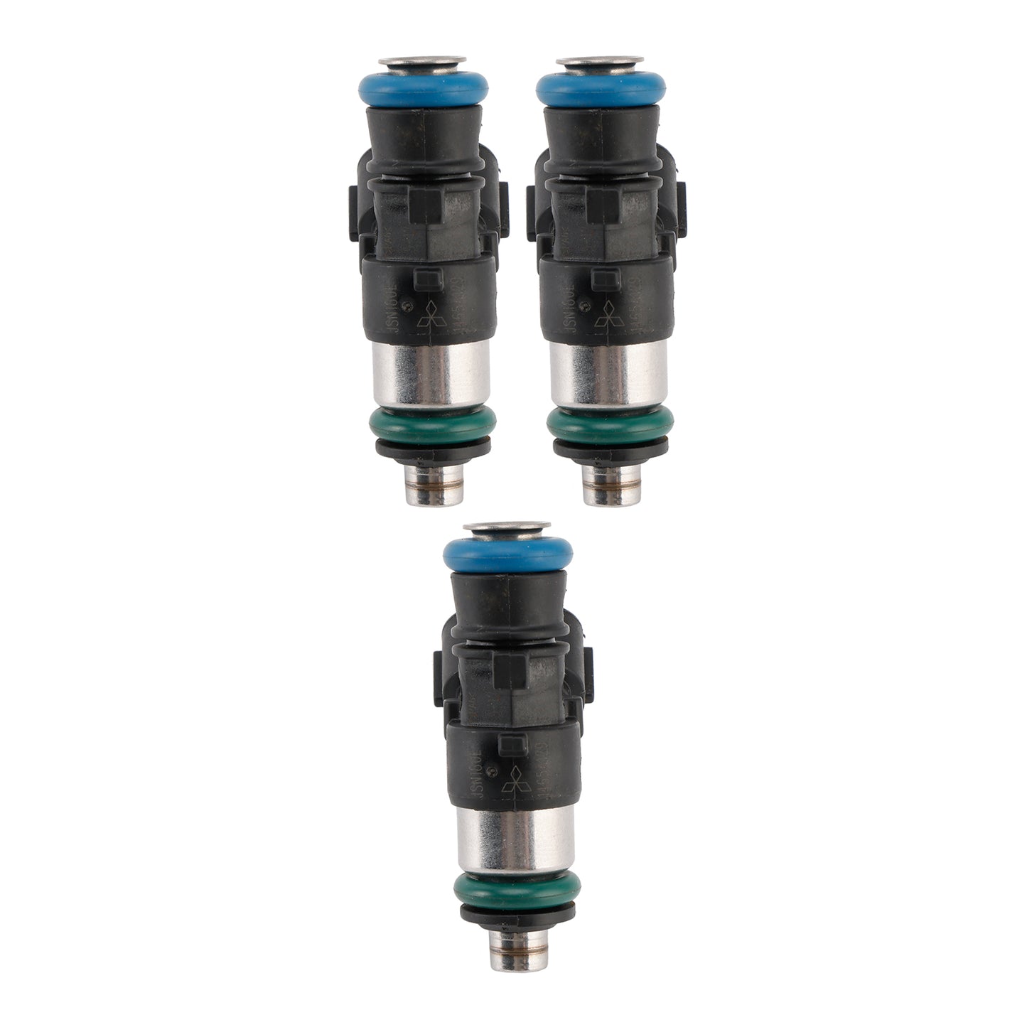 3PCS Fuel Injector EAT307 Fit Smart Fortwo 1.0L 2008-2015 1465A129