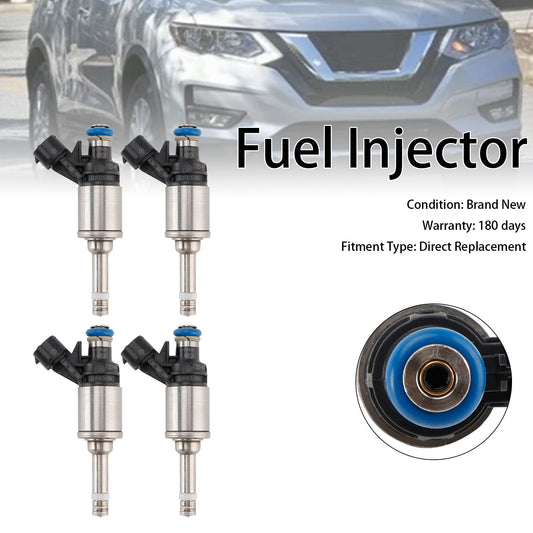 4PCS Fuel Injector 0261500090 Fit Nissan Rogue 2017-2019 2.0L 16600-1VA0A