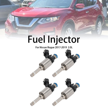 4PCS Fuel Injector 0261500090 Fit Nissan Rogue 2017-2019 2.0L 16600-1VA0A