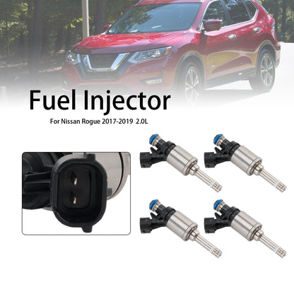 4PCS Fuel Injector 0261500090 Fit Nissan Rogue 2017-2019 2.0L 16600-1VA0A