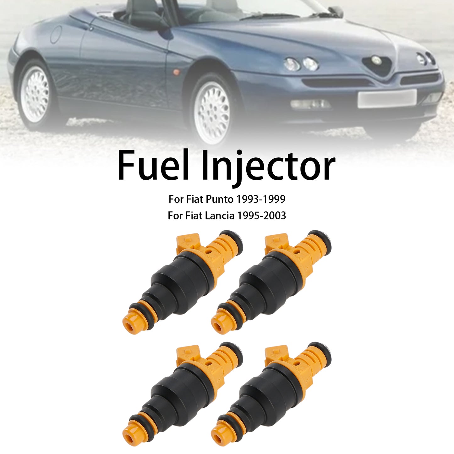 4PCS Fuel Injector 0280150962 Fit Opel Senator B 3.0L 1988-1993 93208787