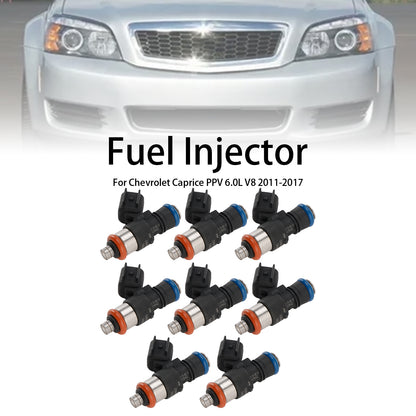 8PCS Fuel Injector 12639221 Fit Chevrolet Caprice PPV 6.0L V8 2011-2017