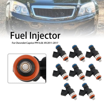 8PCS Fuel Injector 12639221 Fit Chevrolet Caprice PPV 6.0L V8 2011-2017