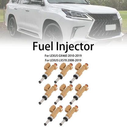 8PCS Fuel Injector 23250-0S020 Fit Toyota Tundra Sequoia 4.6L 5.7L 2008-2019