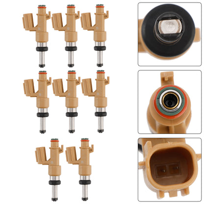 8PCS Fuel Injector 23250-0S020 Fit Toyota Tundra Sequoia 4.6L 5.7L 2008-2019