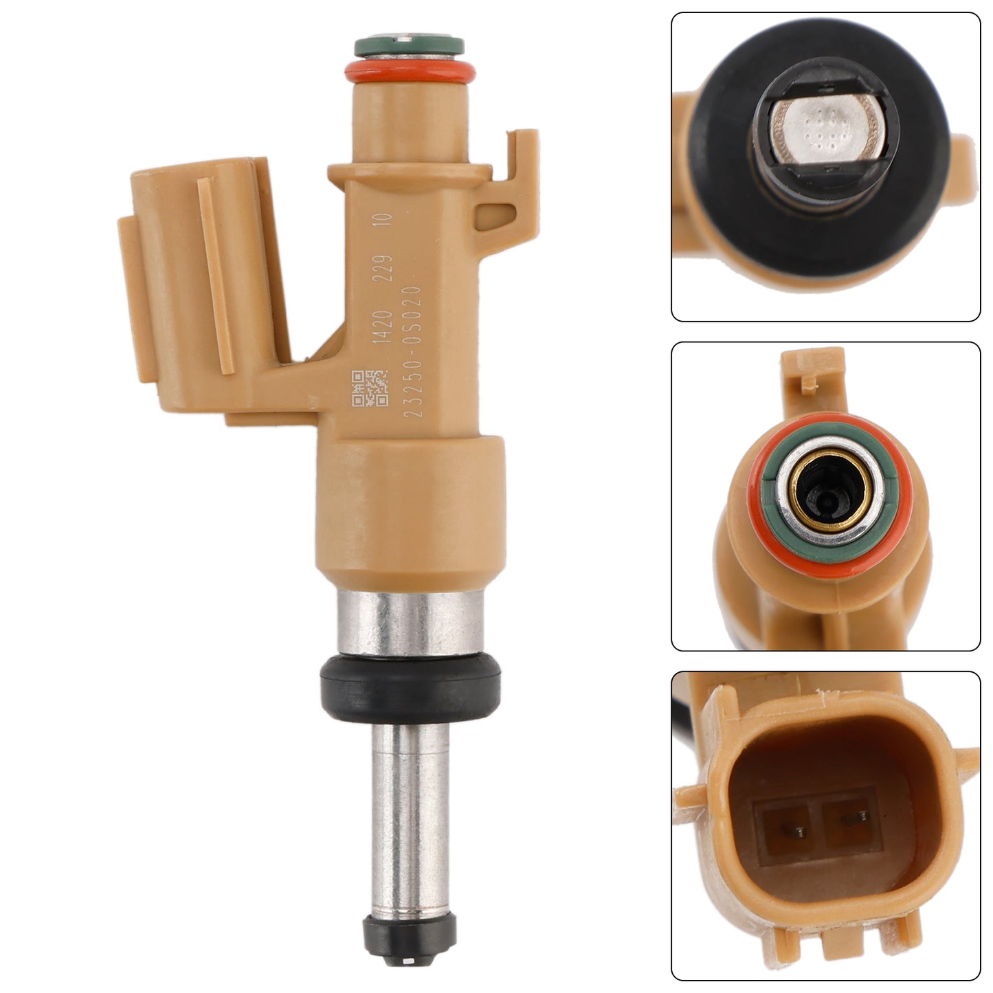 1PCS Fuel Injector 23250-0S020 Fit Toyota Tundra Sequoia 4.6L 5.7L 2008-2019