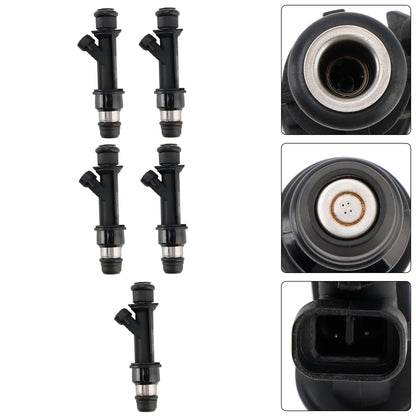 5PCS Fuel Injector 12589465 Fit Hummer H3 Fit Chevrolet Trailblazer Colorado