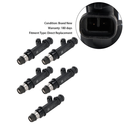 5PCS Fuel Injector 12589465 Fit Hummer H3 Fit Chevrolet Trailblazer Colorado