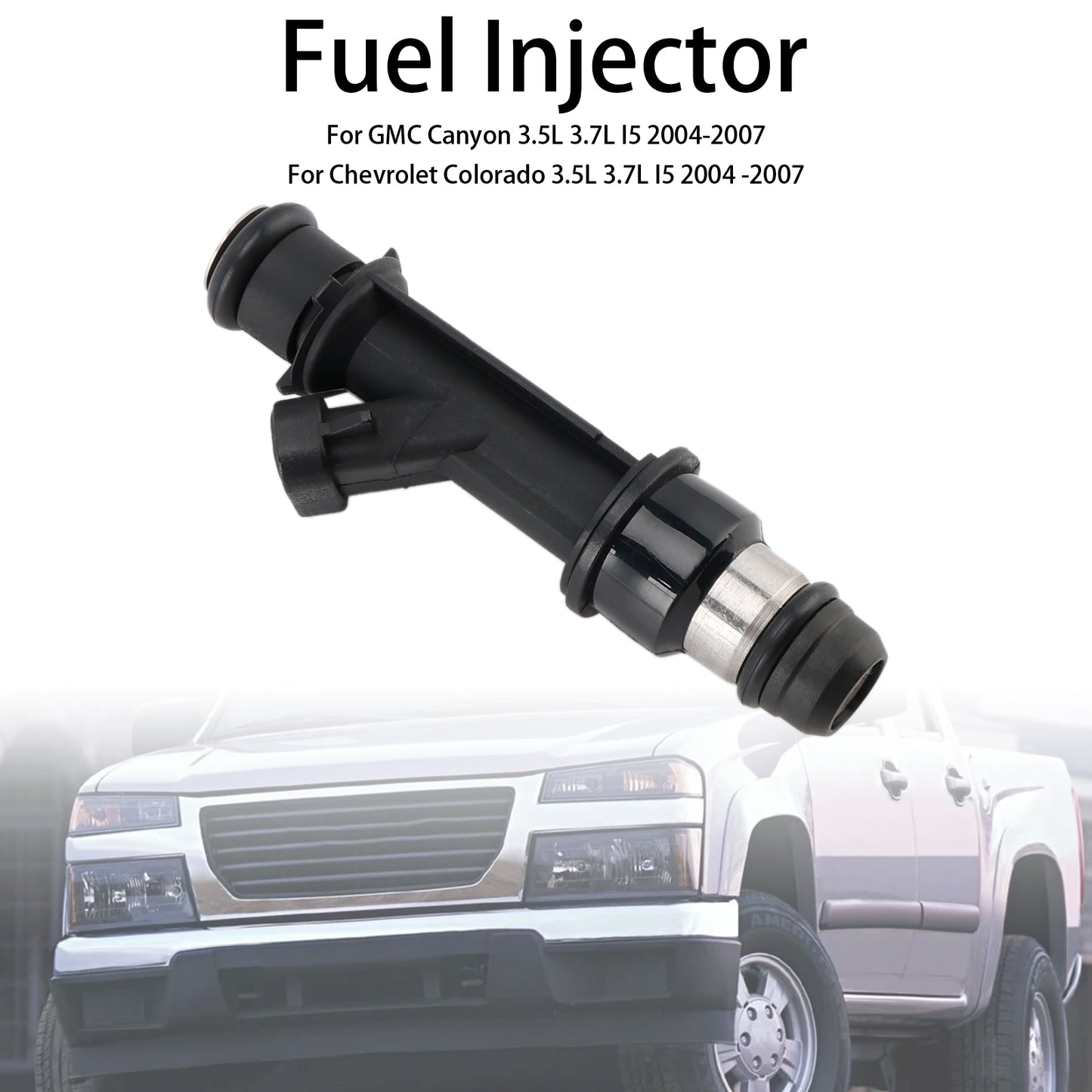 1PCS Fuel Injector 12589465 Fit Hummer H3 Fit Chevrolet Trailblazer Colorado