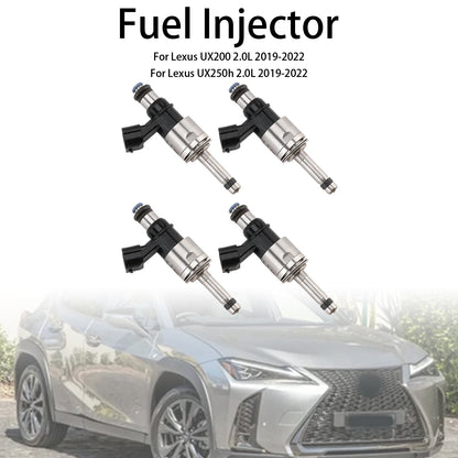 4PCS Fuel Injector 23250-24010 Fit Lexus UX200 UX250h Fit Corolla 2019-2022