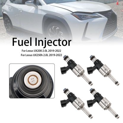 4PCS Fuel Injector 23250-24010 Fit Lexus UX200 UX250h Fit Corolla 2019-2022